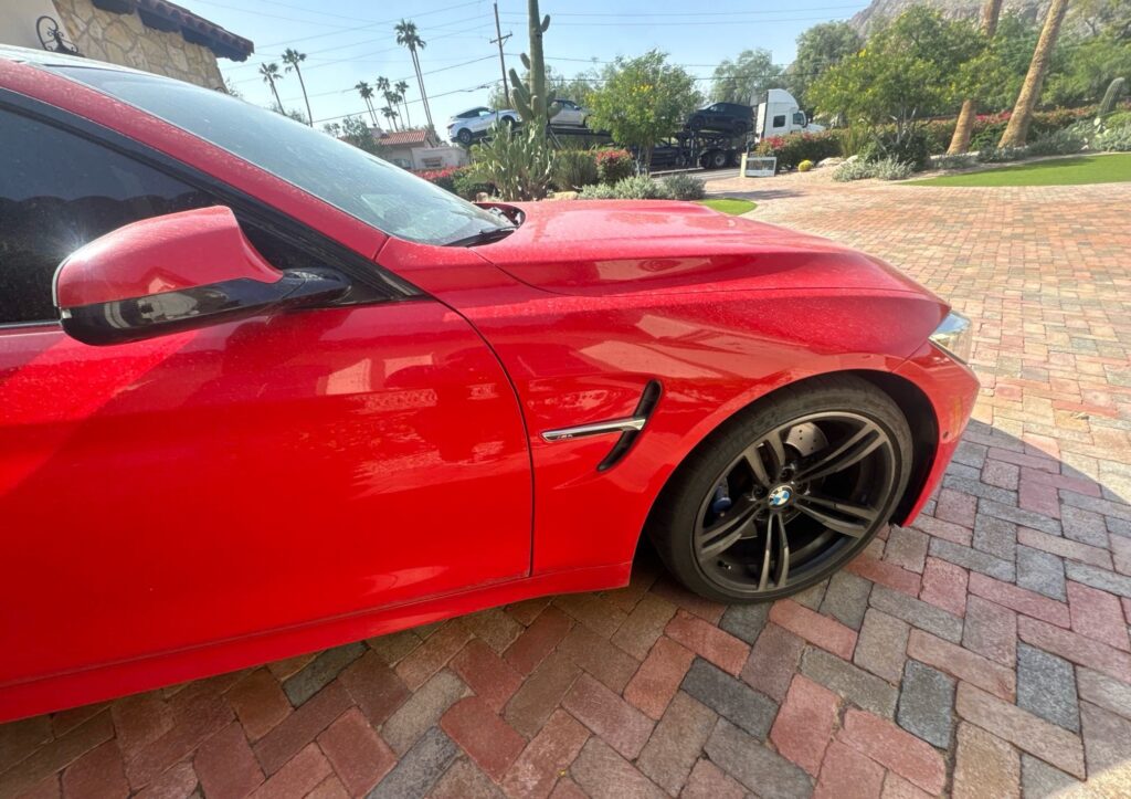 2017 BMW M4 open transport