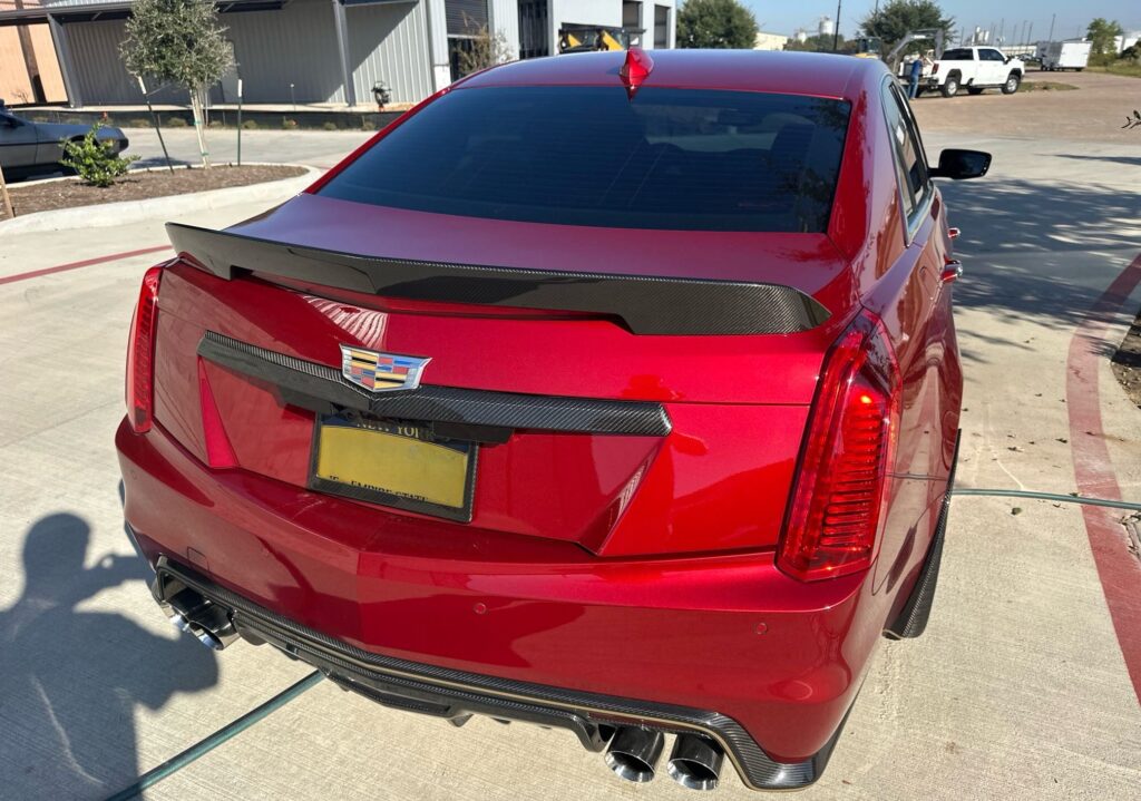 2018 Cadillac CTS back