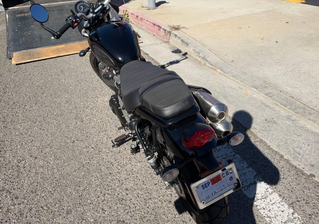 2021 Triumph Scrambler enclosed 1