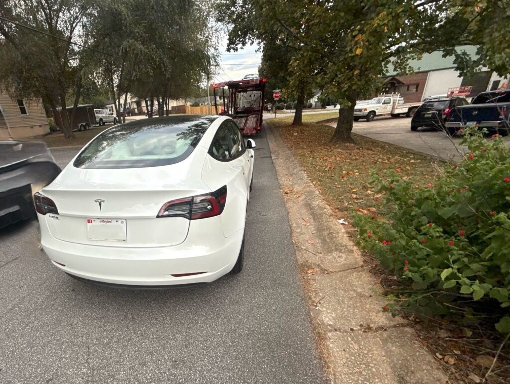 2023 Tesla Model 3 open