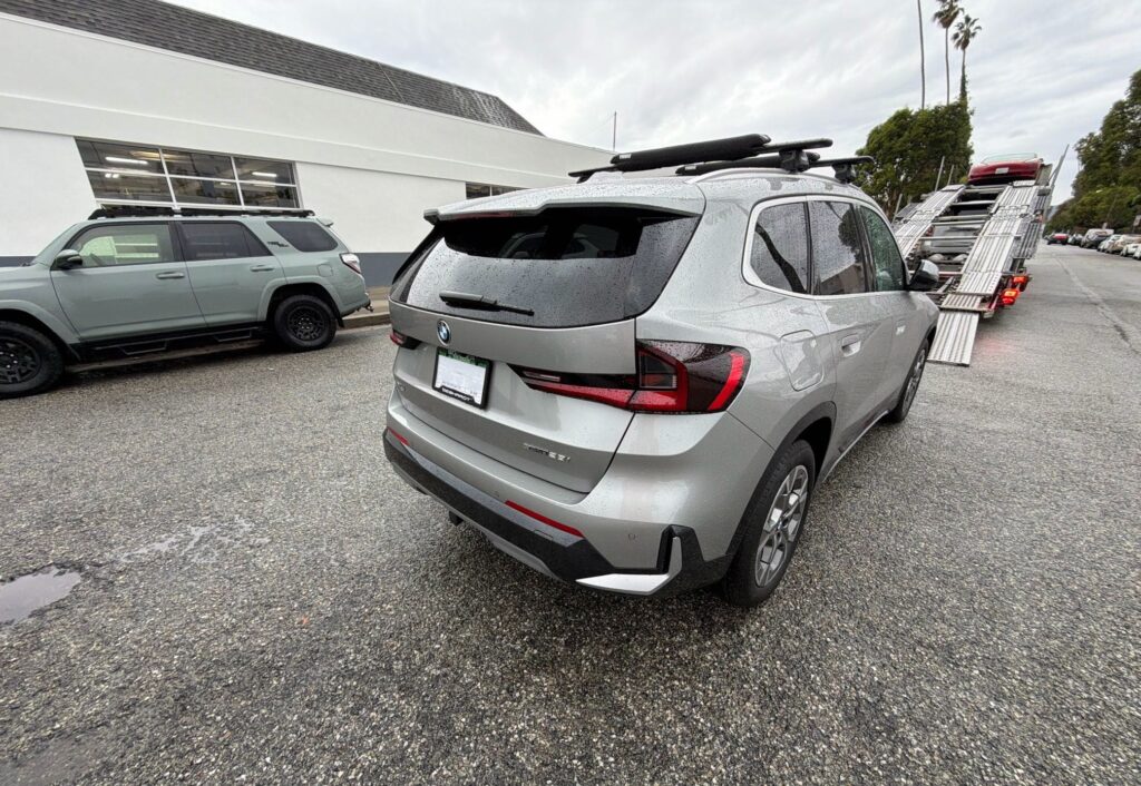 2025 BMW X1 open trailer